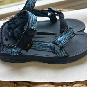 Teva Blue Strappy Outdoor Sandals